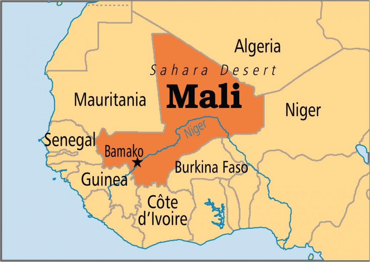 Ramani ya bamako Mali