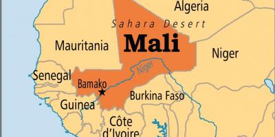 Ramani ya bamako Mali